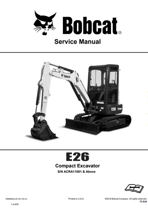 bobcat e26 mini excavator specs|bobcat e26 service manual pdf.